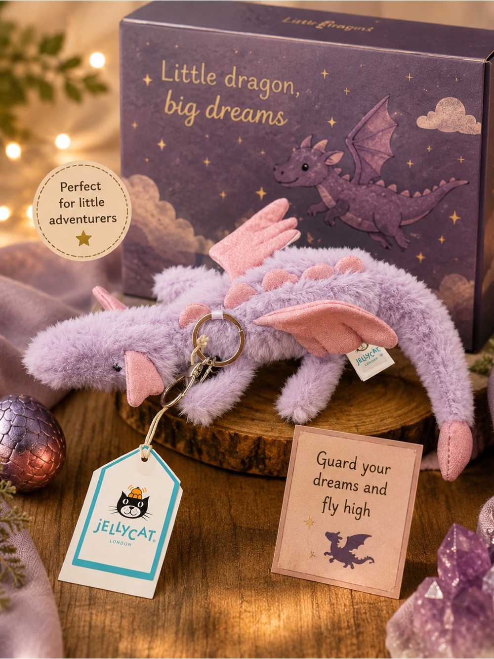 Jellycat Dragon NWT